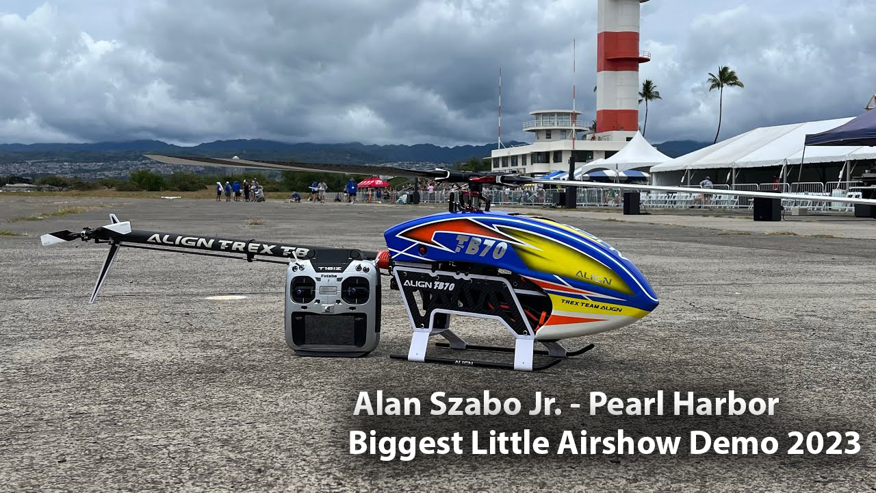 Alan Szabo Jr. Pearl Harbor Biggest Little Airshow Demo 2023