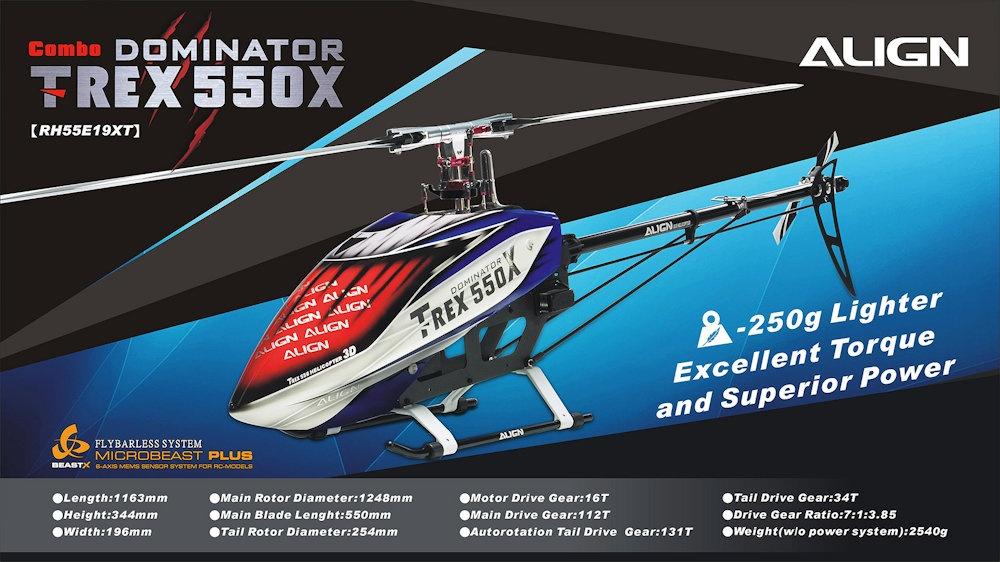 Trex on sale 550e helicopter