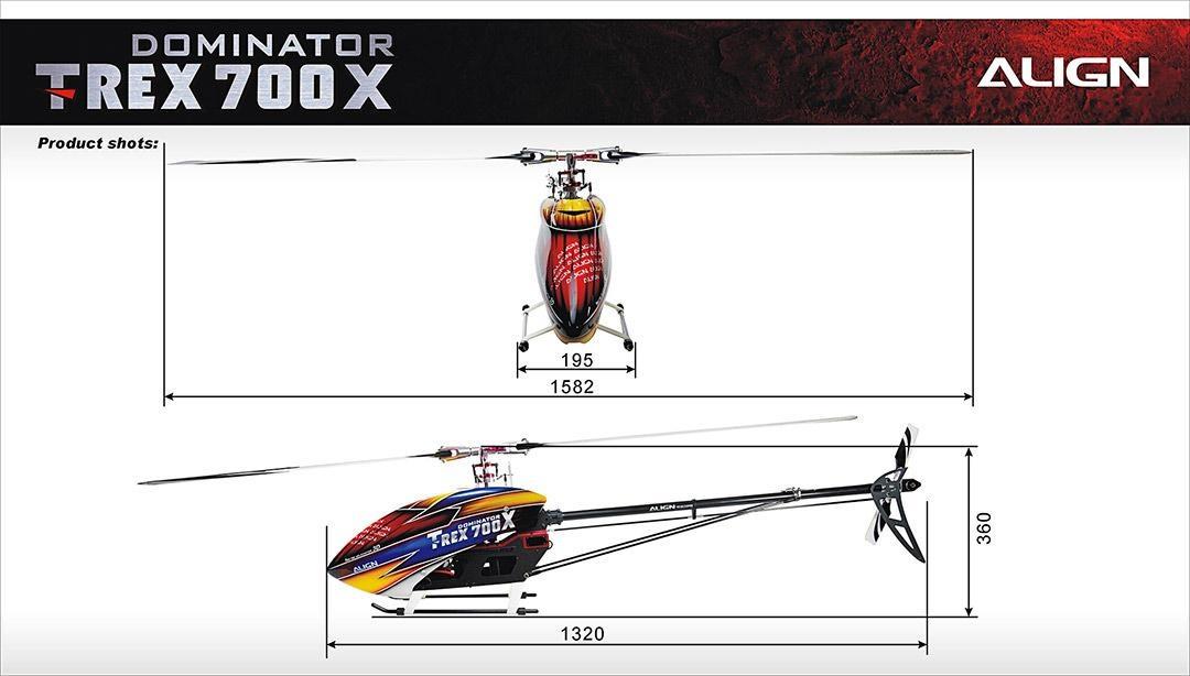 T-REX 700X Super Combo