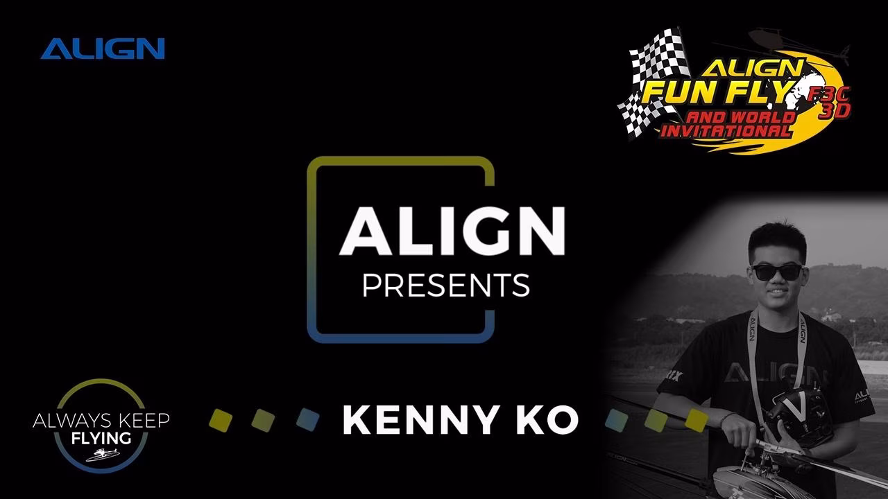 Meet The Pilot Kenny Ko Align FunFly and World Invitational 2017